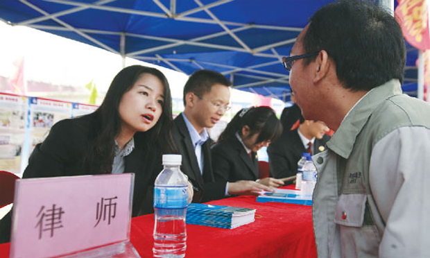 法援覆蓋面不斷擴(kuò)大渠道更加暢通