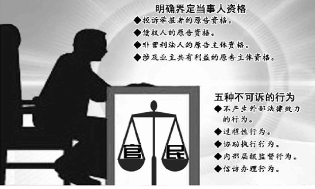行政訴訟法司法解釋新變化 “民告官不見官”將記錄在案