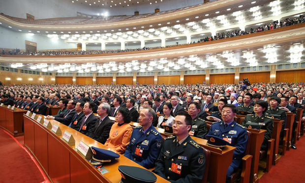 十三屆全國人大一次會議舉行第七次全體會議 決定國務(wù)院其他組成人員