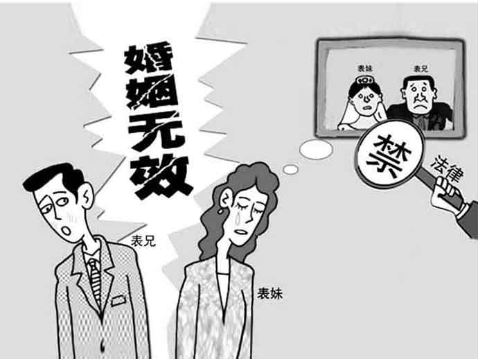 被認定為無效婚姻的情形有哪幾種